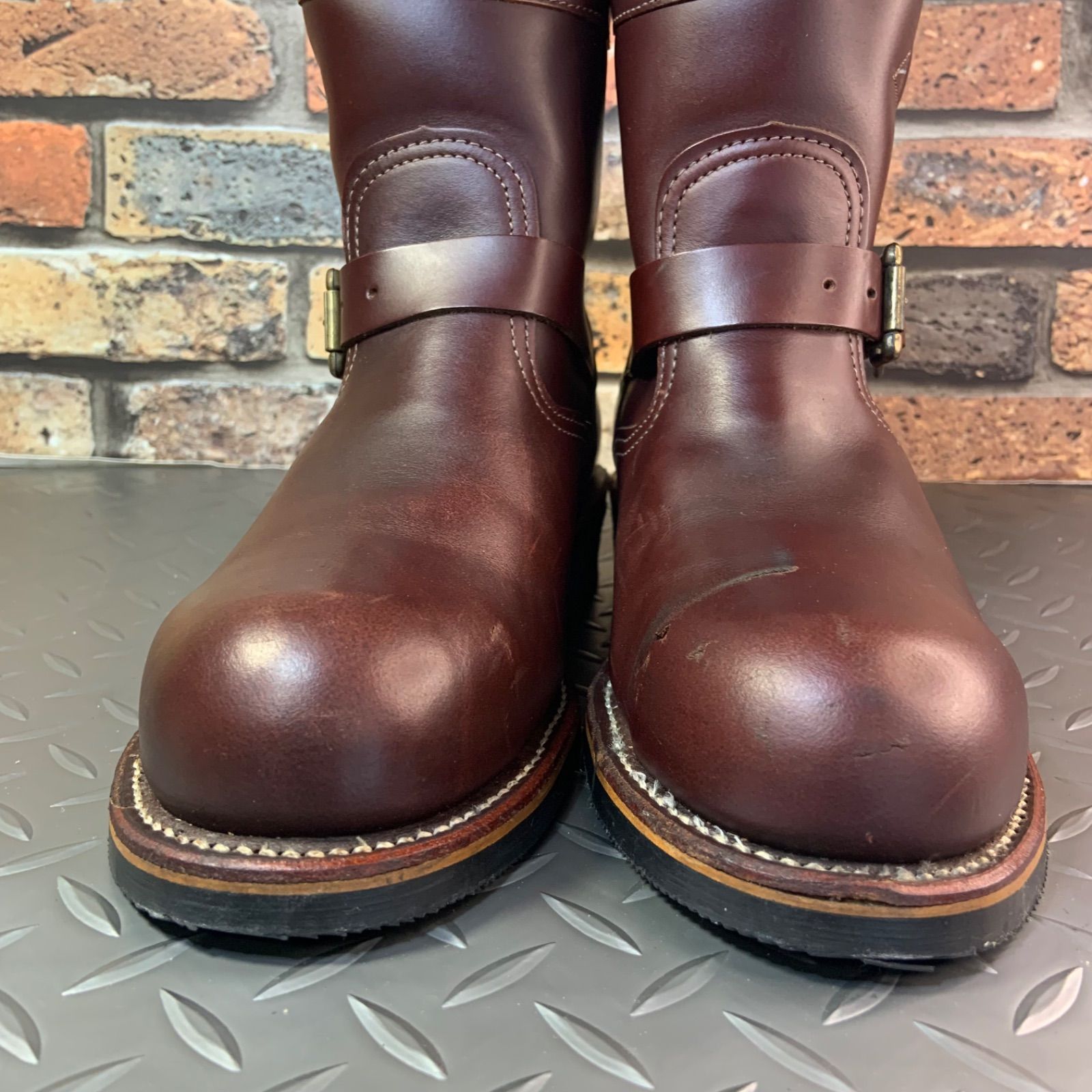 ジャニアイ ☆Chippewa 91067 ショートエンジニアブーツ US8.5E JP26.5