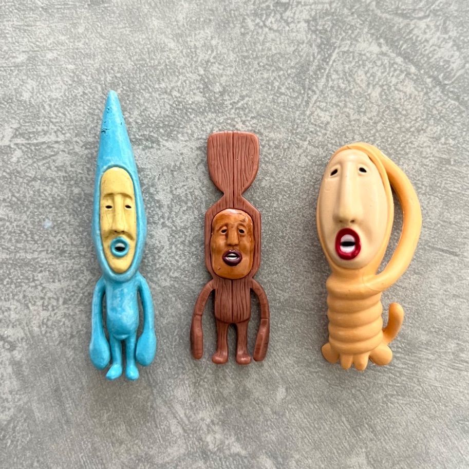 3個セット】 カバヤ こびとづかん ツラレツララ イタノメガクレ ハダカ