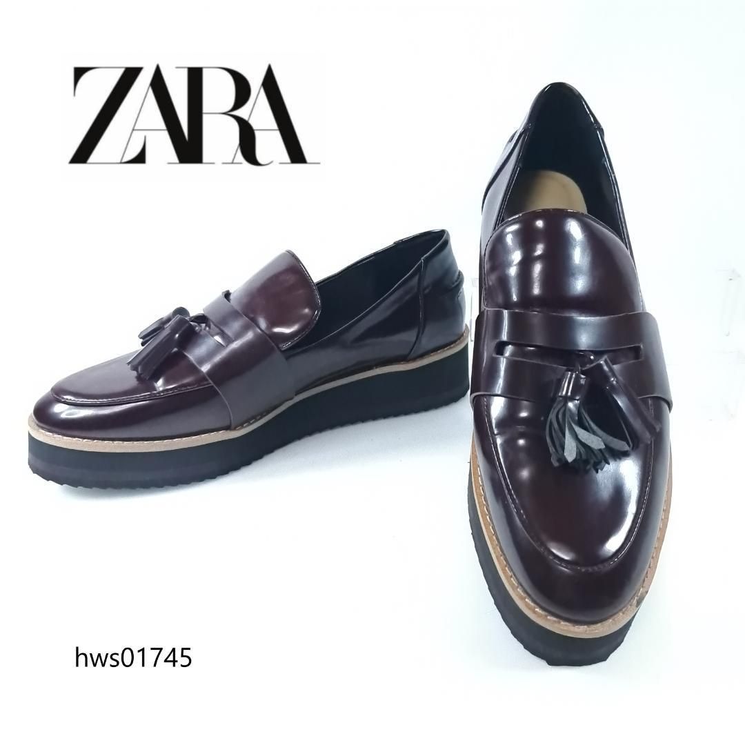 zara ローファー　リボン　厚底 厚底ローファーはZARAに決めた🫰🏻／ 着画あります