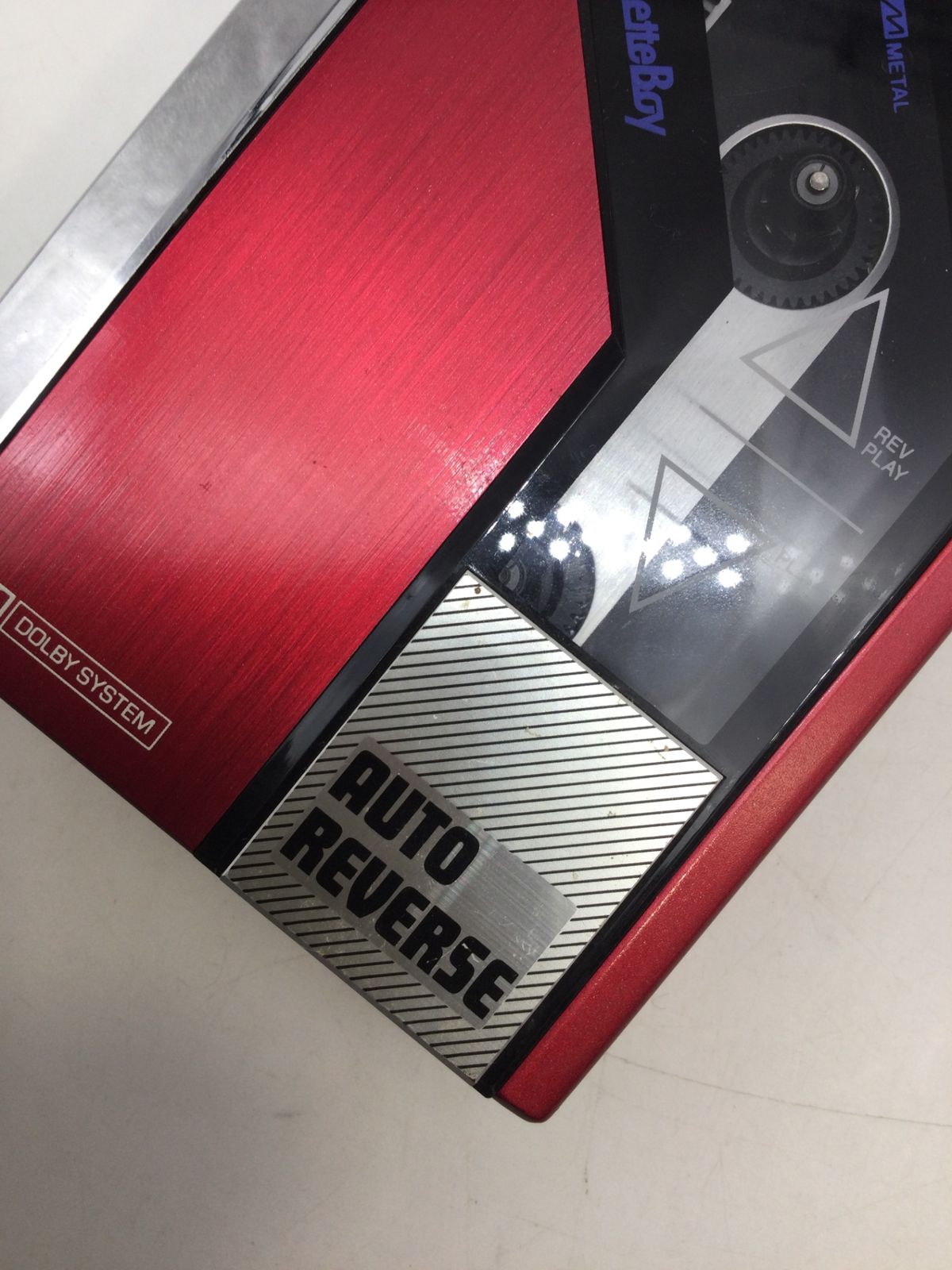 2136 【通電のみ確認】AIWA/アイワ カセットボーイ HS-P7 ポータブル