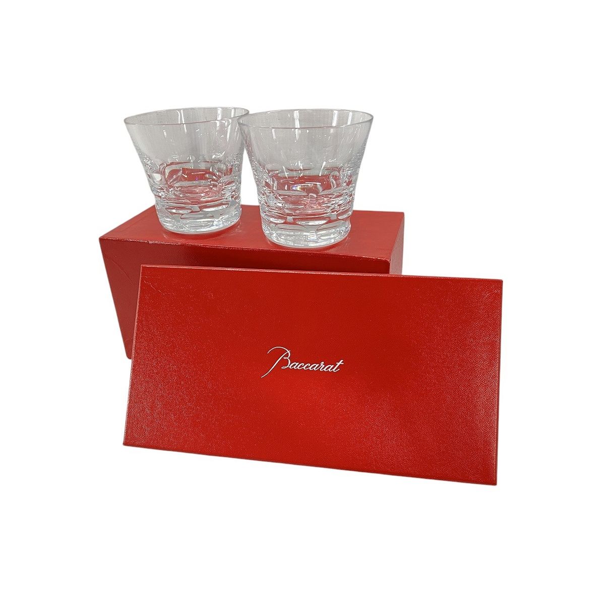 Baccarat バカラ タンブラー 2客セット 2017 ルチア き ロックグラス ペア 洋食器 W10328621