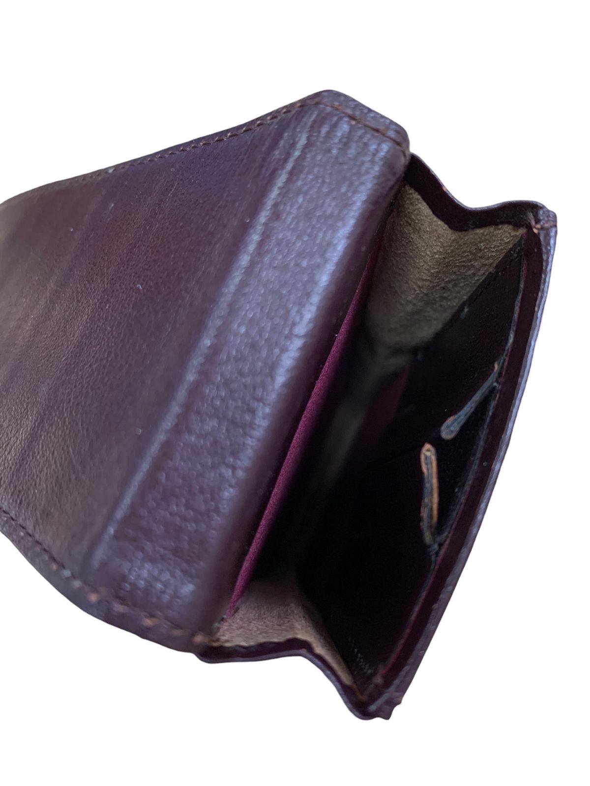 モンブラン ペンケース 2本差し マイスターシュテュック 本革 ボルドー