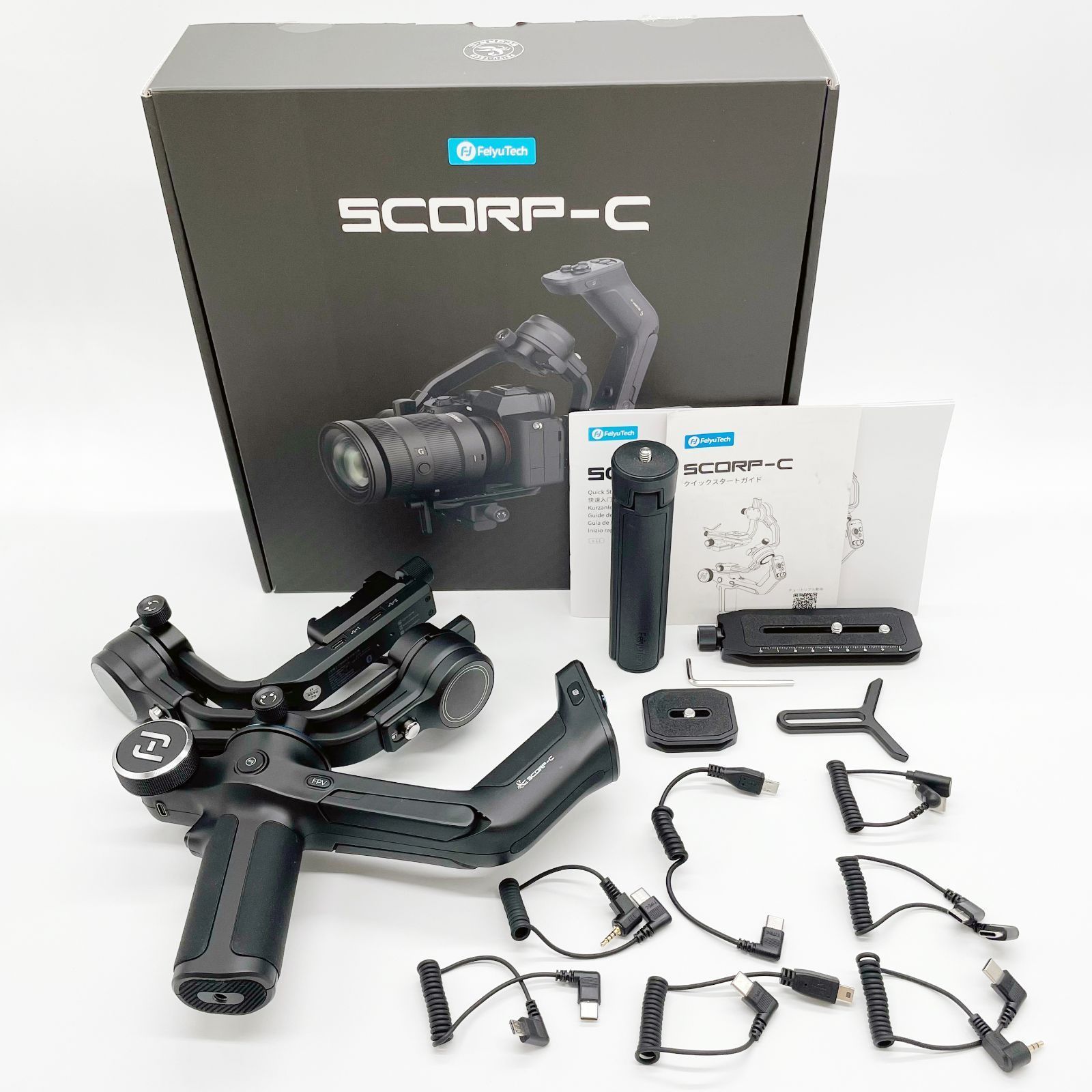 ☆ FeiyuTech SCORP-C カメラ スタビライザー 3軸ハンドヘルド ☆ FeiyuTech SCORP-C カメラ スタビライザー 3軸ハンドヘルド