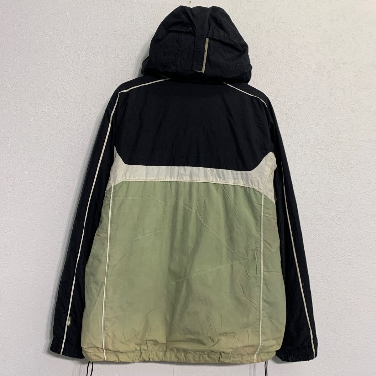 Columbia ジャケット M グリーン系 ブラック コロンビア ジップアップ 