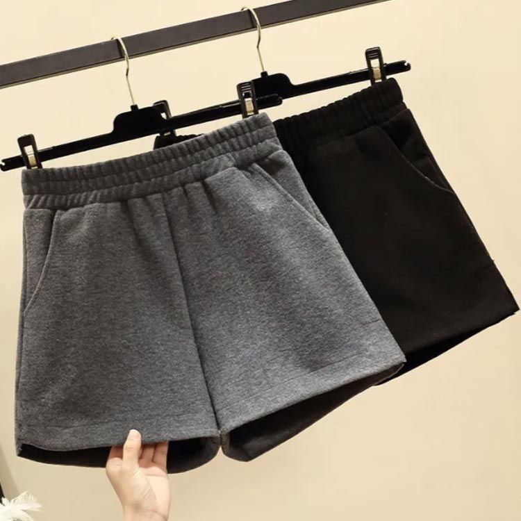 カジュアル 無地 ゆったり 脚長 レディース ガウチョパンツ おしゃれ 起毛素材 秋冬 ベロアパンツ ウエストゴム Aラインパンツ キレイめ すっきり ショートパンツ 美脚 ボトムス 着痩せ 美脚 cjfj142830