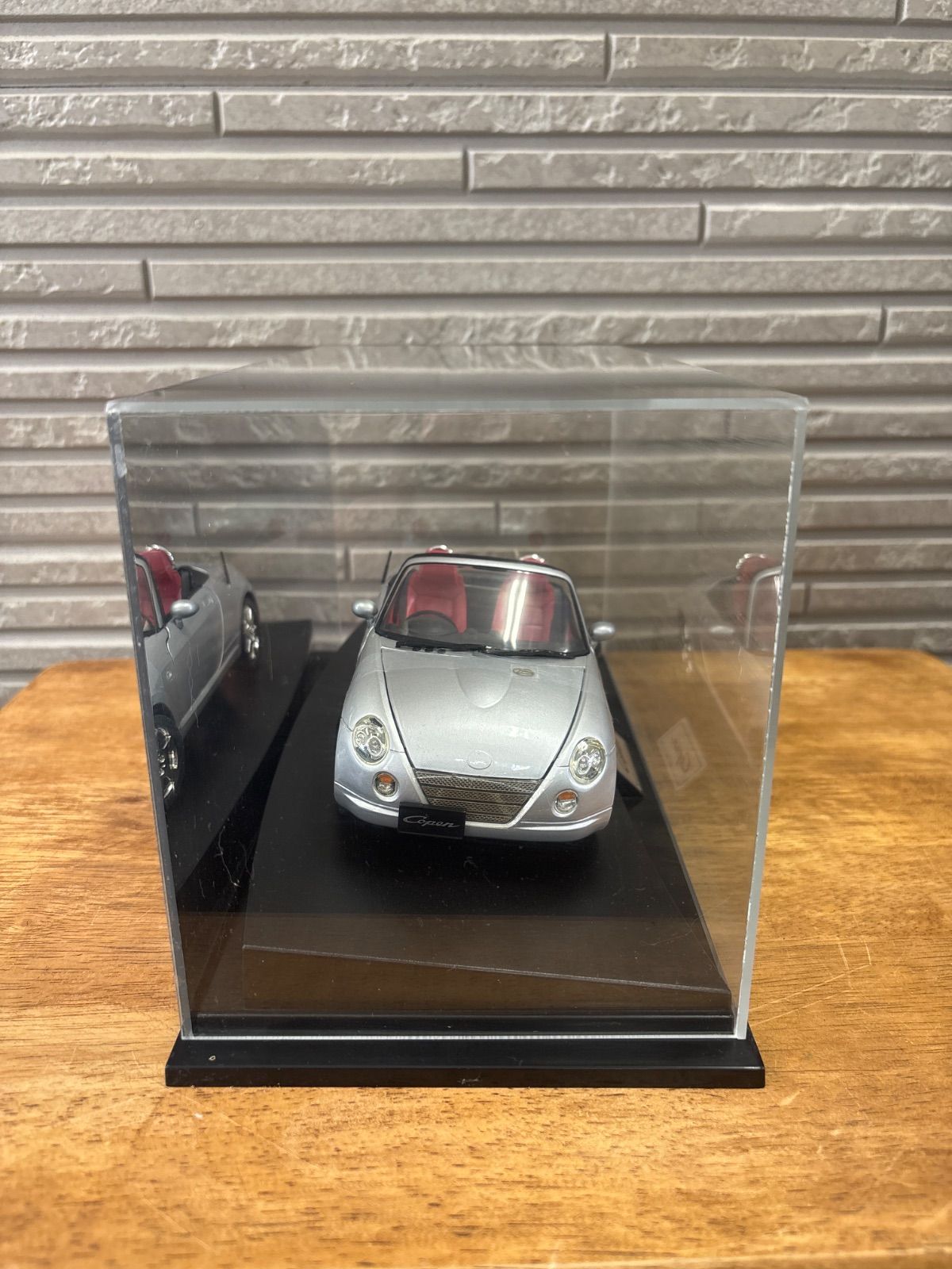 初代コペンアクティブトップ　L880Kシルバー記念ミニカー専用アクリルケース入り 初代コペンアクティブトップ L880Kシルバー記念ミニカー専用