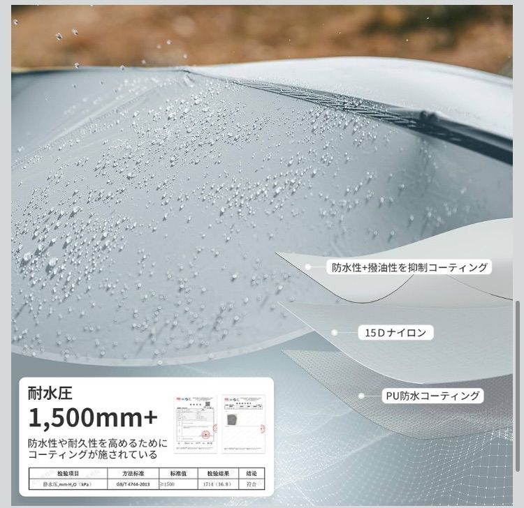 Naturehike Mongar UL テント 2人用 超軽量 コンパクト 自立 結露防止 通気 防風 防虫 1-2人用 前室あり コンパクト 携帯便利 OLIVEOS_COM_TR