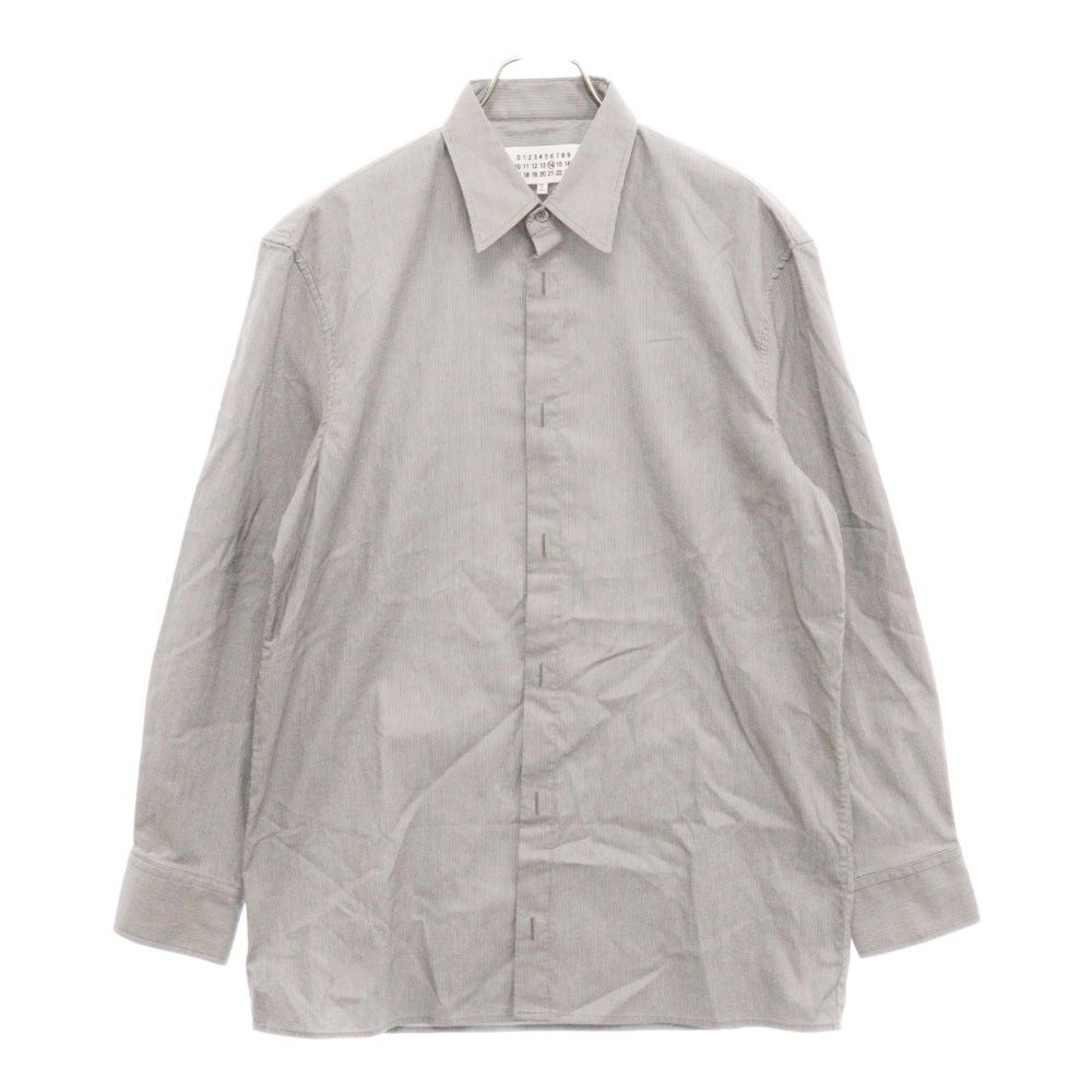 Maison Margiela メゾンマルジェラ ストライプ長袖シャツ 20ss