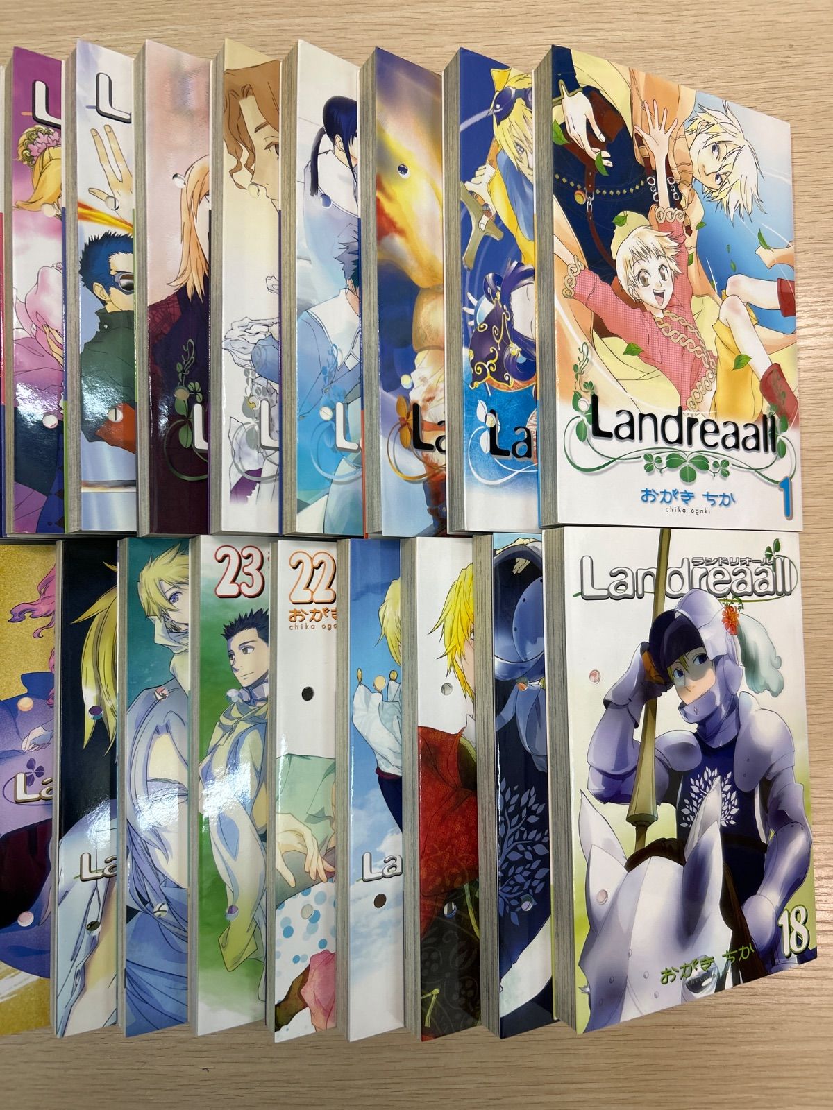 Landreaall 1〜34巻の34冊セット　おがき ちか 特装版　特典付き Landreaall 1〜34巻の34冊セット おがき ちか 特装版 特典
