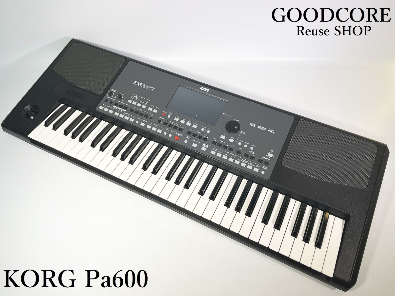 初期化済み KORG コルグ Pa600 キーボード シンセサイザー ピアノ OS Version 1.10