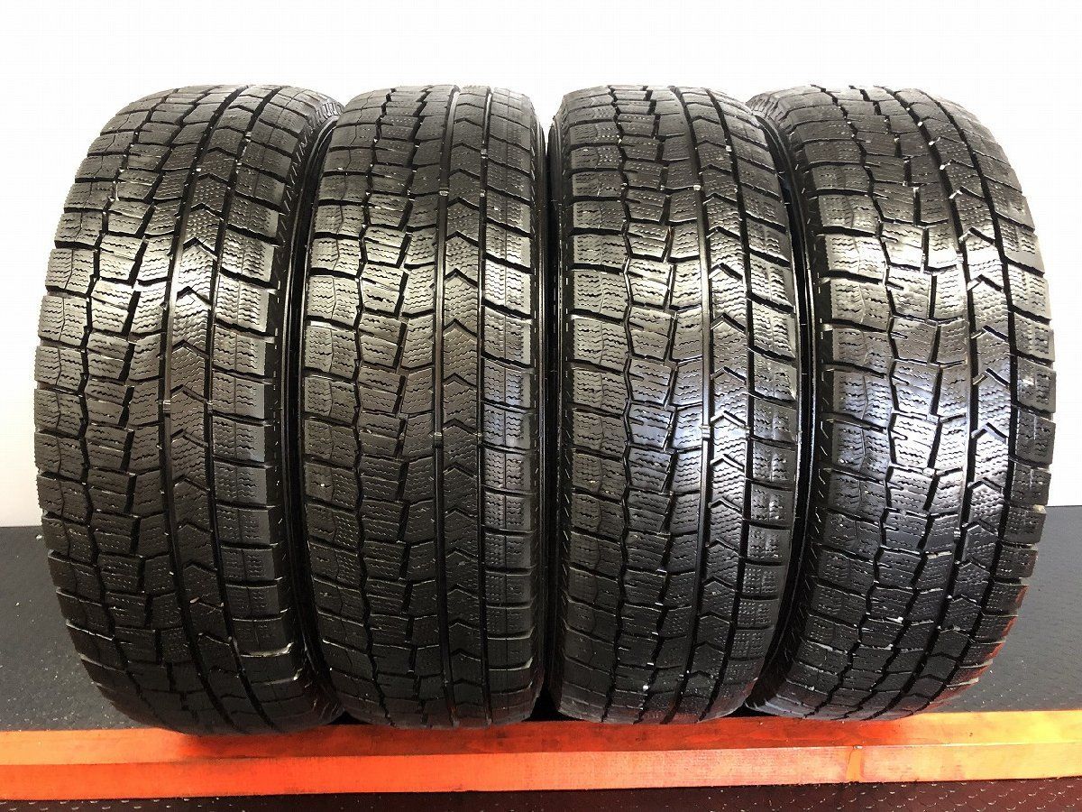 DUNLOP WINTER MAXX WM02 195 60R17 17インチ スタッドレス 4本 23年製 バリ溝 ライズ ロッキー 60プリウス等 STM010