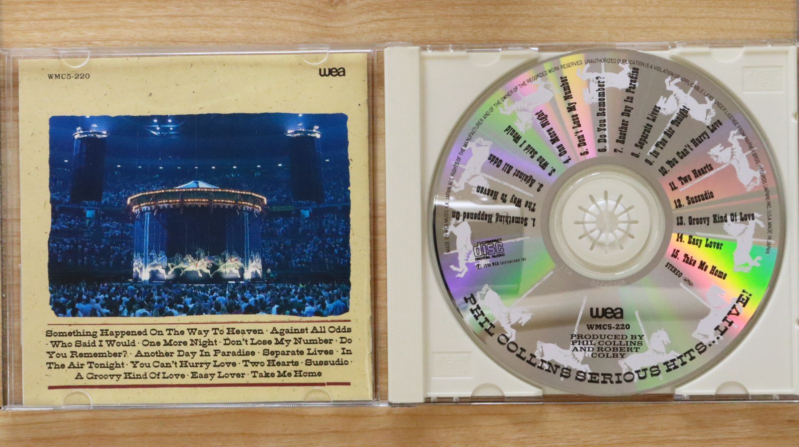 国内盤CD☆フィル・コリンズ/Phil Collins□ シリアス・ヒッツ