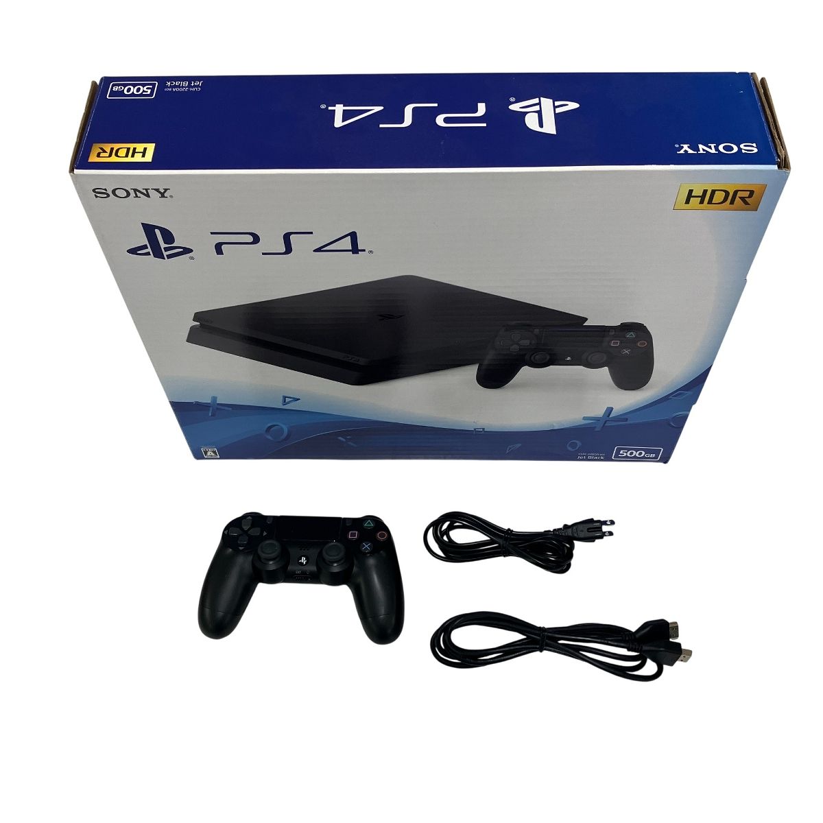 PlayStation 4 ブラック 500GB (CUH-2200AB01)