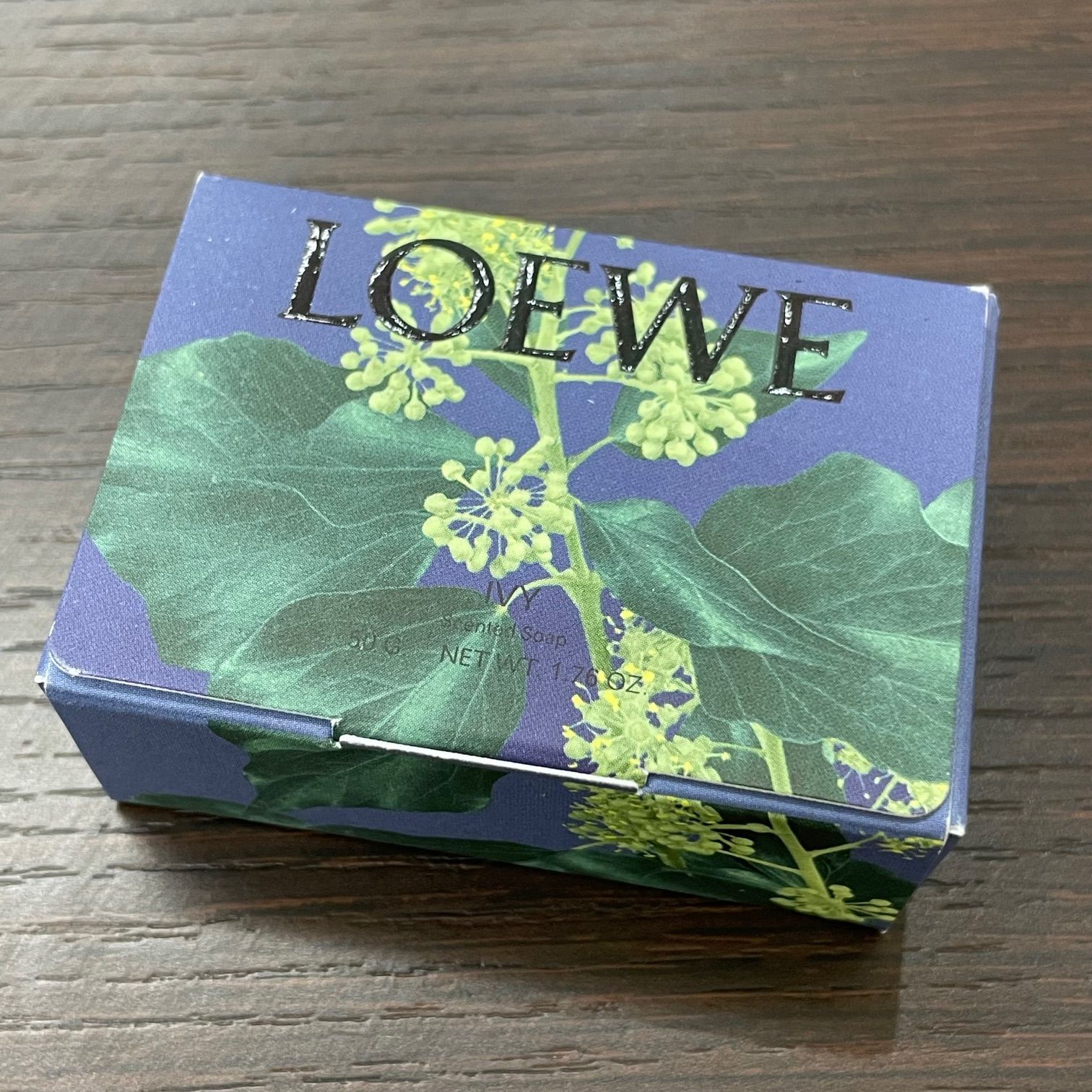 □未使用 LOEWE ロエベ バーソープ IVY アイビー 石鹸 50g×1 箱