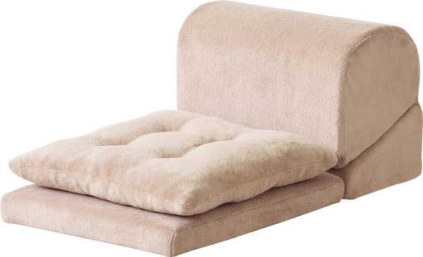 サンゴマイヤーの2wayテレビ枕マット 座布団付き