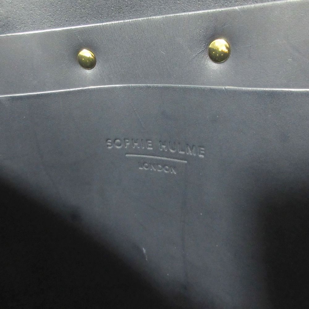 良品 SOPHIE HULME ソフィーヒュルム レザー 2way トートバッグ 良品 SOPHIE HULME ソフィーヒュルム レザー 2way トートバッグ