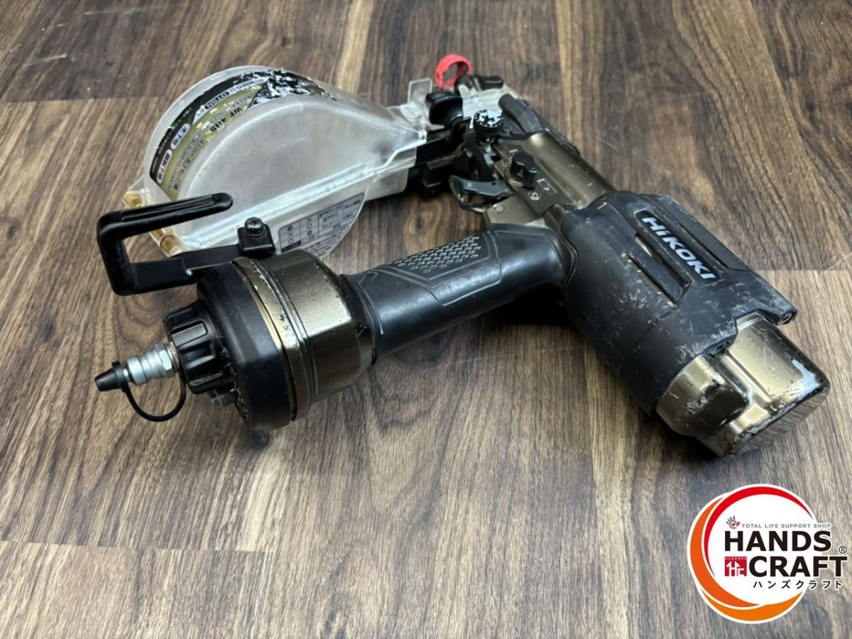 【中古】ハイコーキ HiKOKI 日立工機 WF4H3 高圧ビス打ち機 ケース付き【ハンズクラフト佐賀】 〇ハイコーキ HiKOKI 日立工機 WF4H3 高圧ビス打ち機 ケース付き
