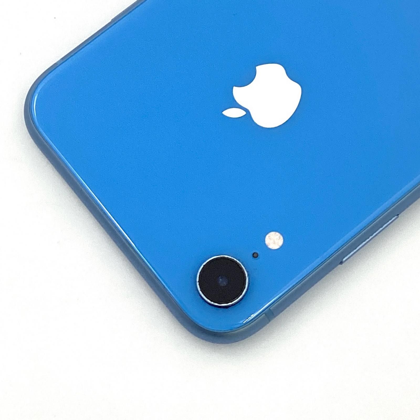 全額返金保証】【最速発送】Apple iPhone XR 256GB ブルー Softbank SIMフリー 動作確認済 76% 白ロム - メルカリ