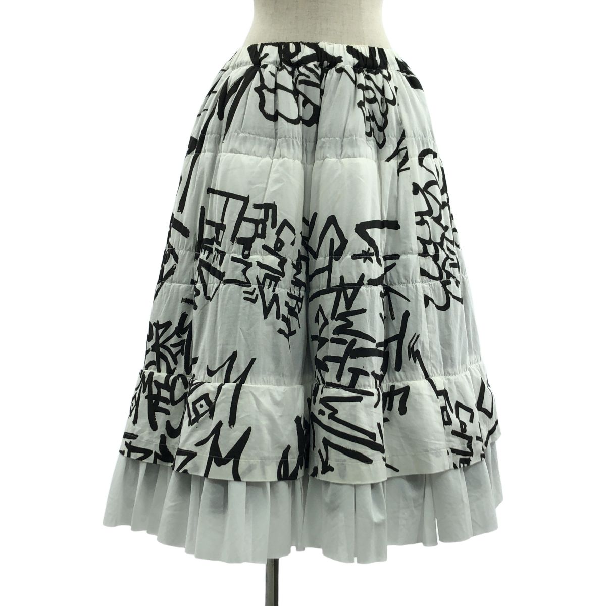 美品】 COMME des GARCONS / コムデギャルソン | 2021AW | 総柄 フリル  