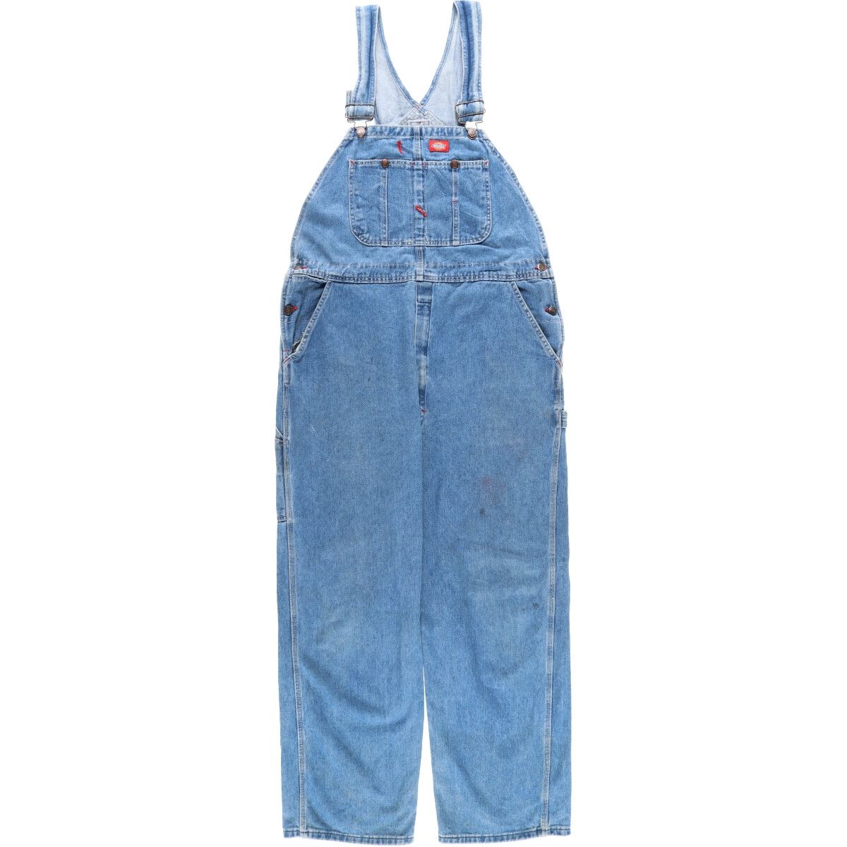 古着 ディッキーズ Dickies デニムオーバーオール メンズw39/eaa325443