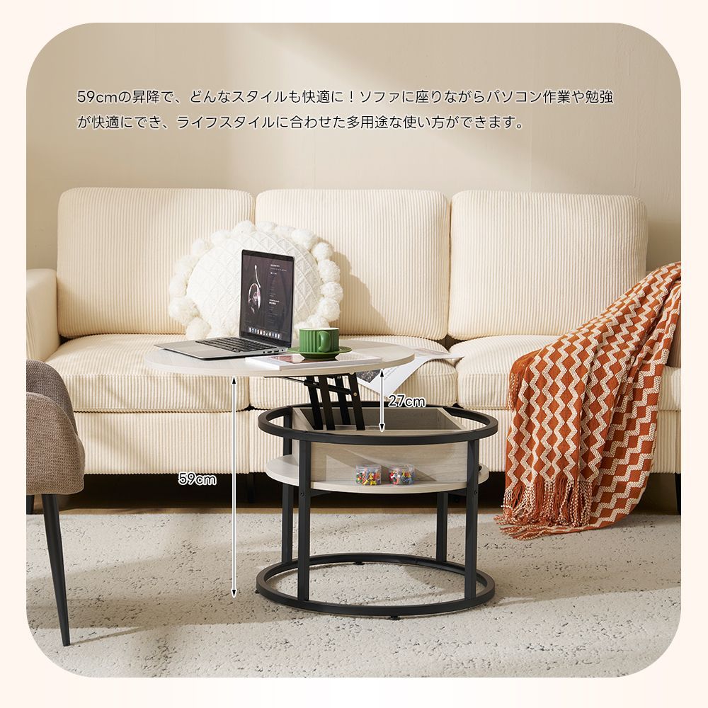 幅65cm 円形