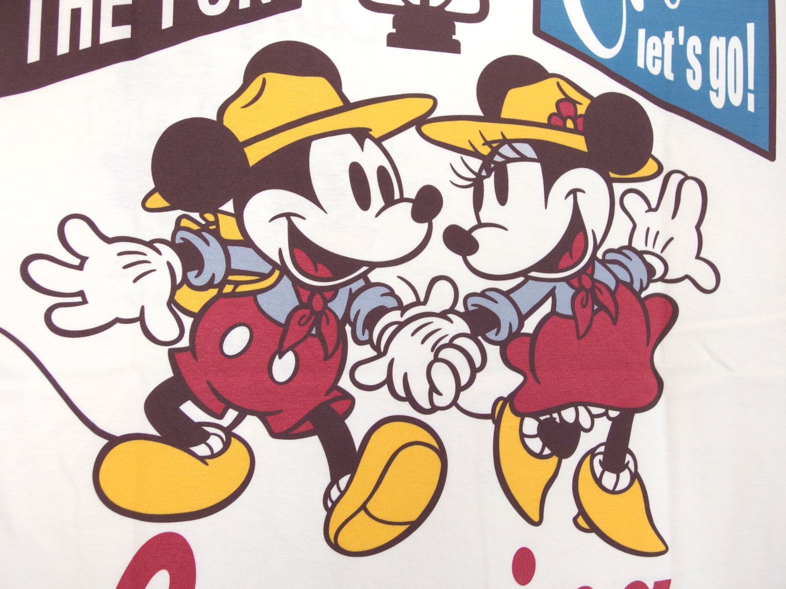 Disneyミッキーマウス　ヴィンテージ　Tシャツ　多色バージョン　Disney 　M