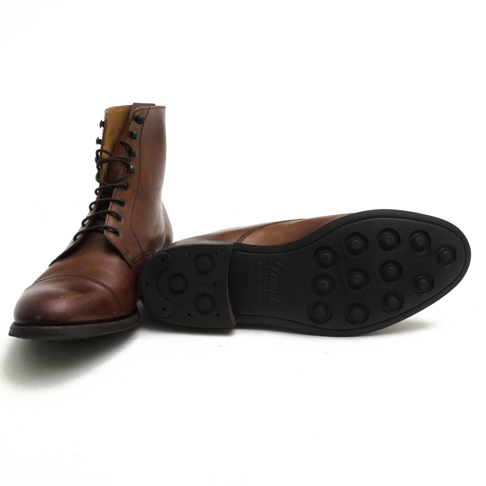 ロイドフットウェア イギリス製 レースアップシューズ ブラックレザー