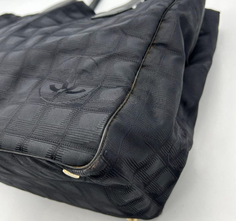 CHANEL（シャネル）ニュートラベルライン トートバッグ ブラック
