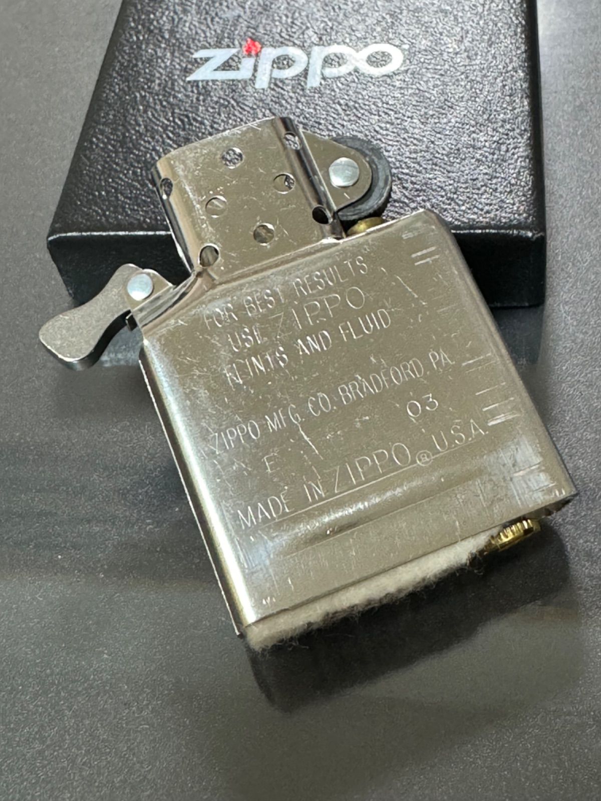 充実の品 RUM hi-lite zippo MENTHOL 2003年 メンソール ラム ハイライト コレクション
