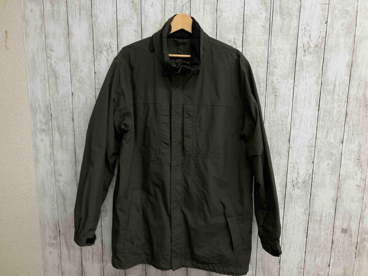Eddie Bauer ／WEATHEREDGE ／カーキ／裏ポケット破れ有／付属フード欠品 ／その他コート／メンズ／Mサイズ