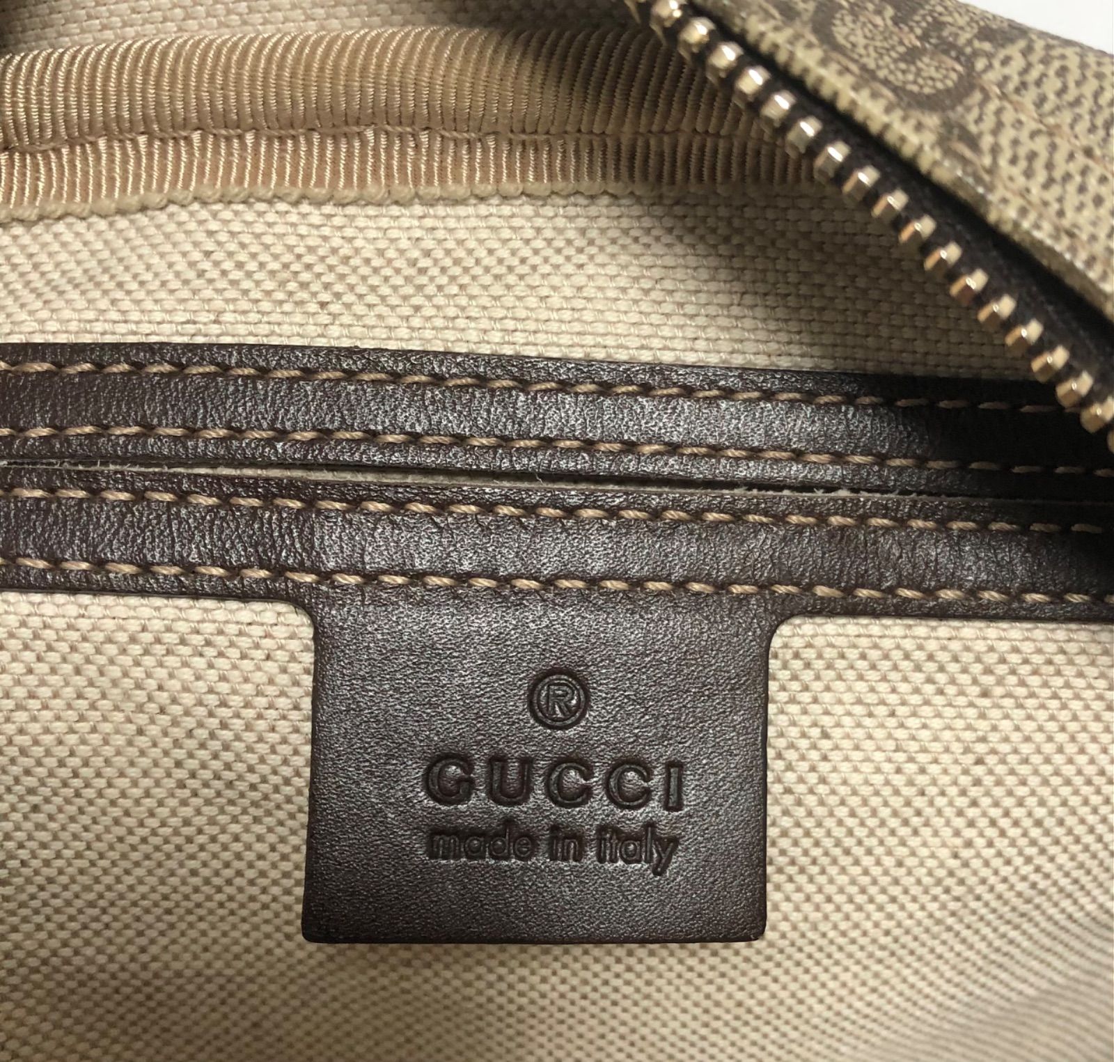 確実正規品 GUCCI ショルダーバッグ 斜め掛け GGスプリーム 0411