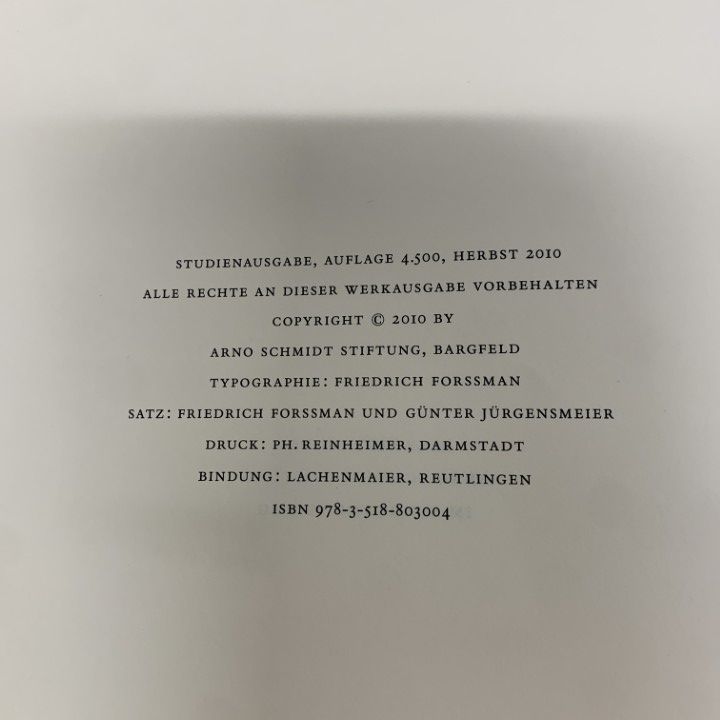 ■01)【同梱不可】アルノ・シュミットの本 まとめ売り5冊セット/arno schmidt zettels traum/Suhrkamp/ドイツ語/洋書/文学/文芸/小説/B □01)【同梱不可】アルノ・シュミットの本 まとめ売り5冊セット
