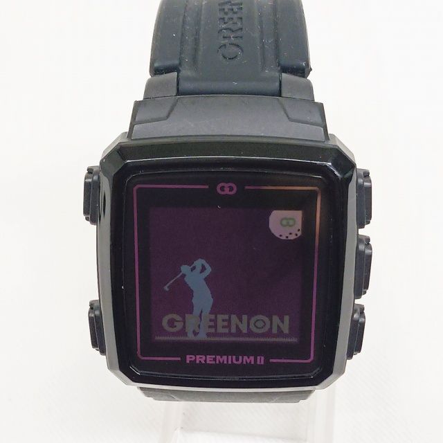 GREENON THE GOLF WATCH PREMIUM II 値下げ！美品！保護フィルム付