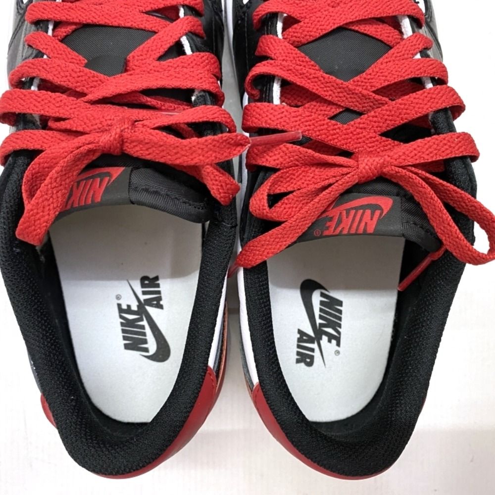 03w15710 【箱付き】 Nike Air Jordan 1 Retro Low OG Black Toe 