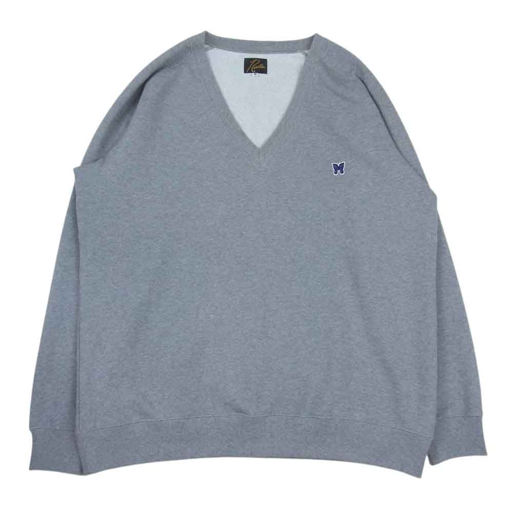 Needles ニードルス 23SS MR301 L/S V NECK SWEAT C/PE JERSEY Vネック