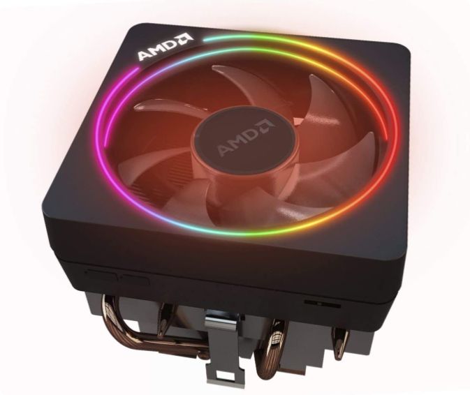 AMD Wraith Prism RGB Ryzen 純正 CPUクーラー/ファン 銅ベース - メルカリ
