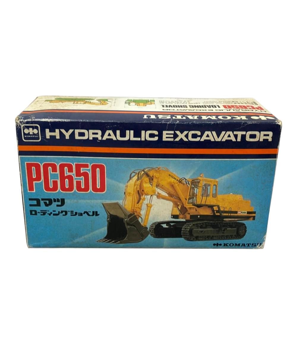ミニチュア コマツ ローディングショベル PC650 コマツ PC650 ローディングショベル ミニ - メルカリ