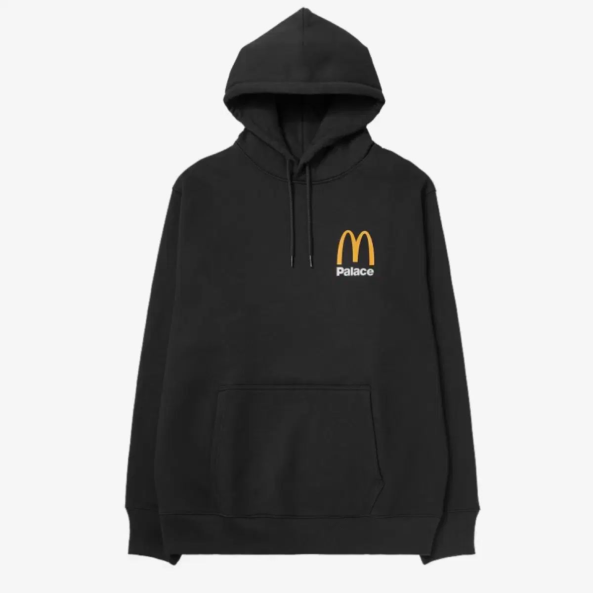 注目コラボPalace （ XL 新品) パレス X マクドナルド ロゴ フード 黒