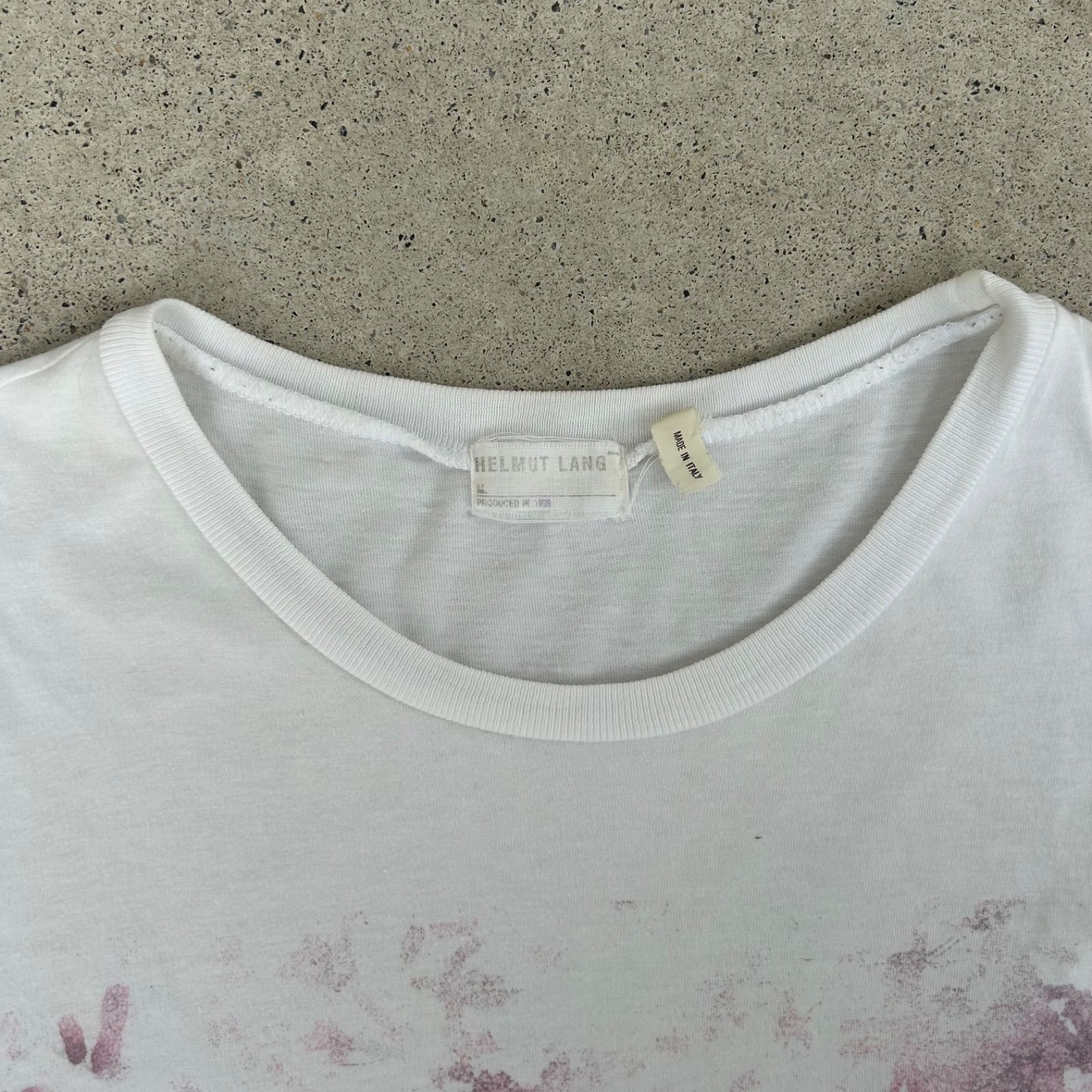 helmut lang painter T-shirt 99ss