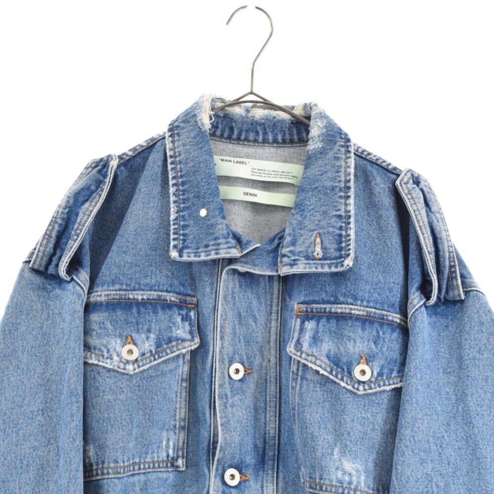 OFF-WHITE (オフホワイト) 18SS FLOWER SHOP DENIM M65 VINTAGE