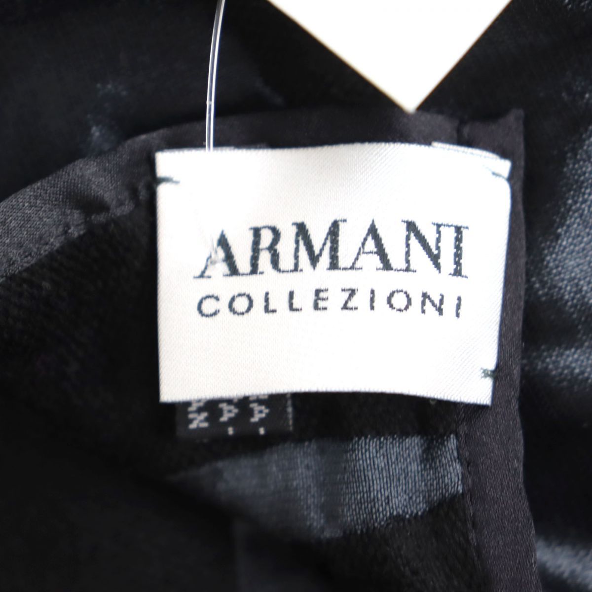 未使用品◇ARMANI COLLEZIONI アルマーニコレツォーニ ウール×シルク