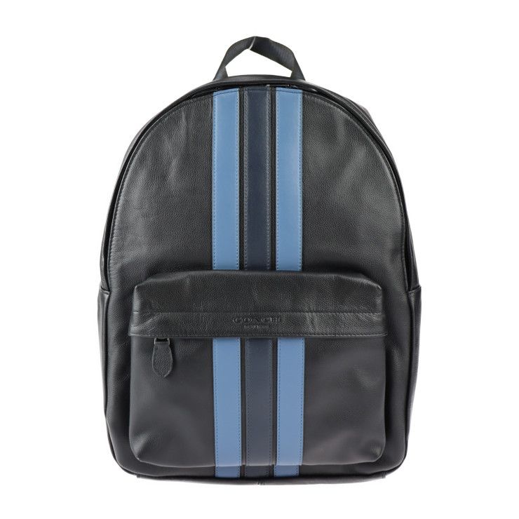 COACH コーチ リュック・デイパック F23214 レザー ブラック ブルー 