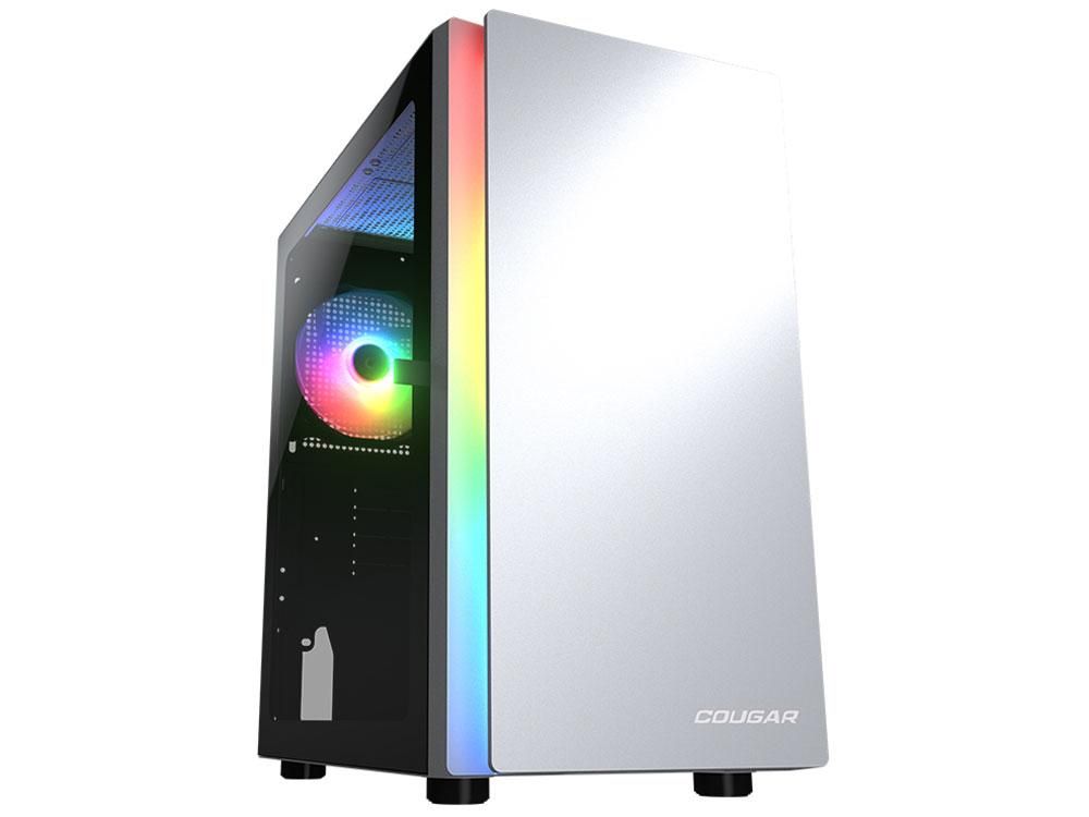 SALE，大人気 【新品・4営業日で発送】Cougar CGR-5PC4W-RGB (Purity RGB White) PCケース(自作PC用)