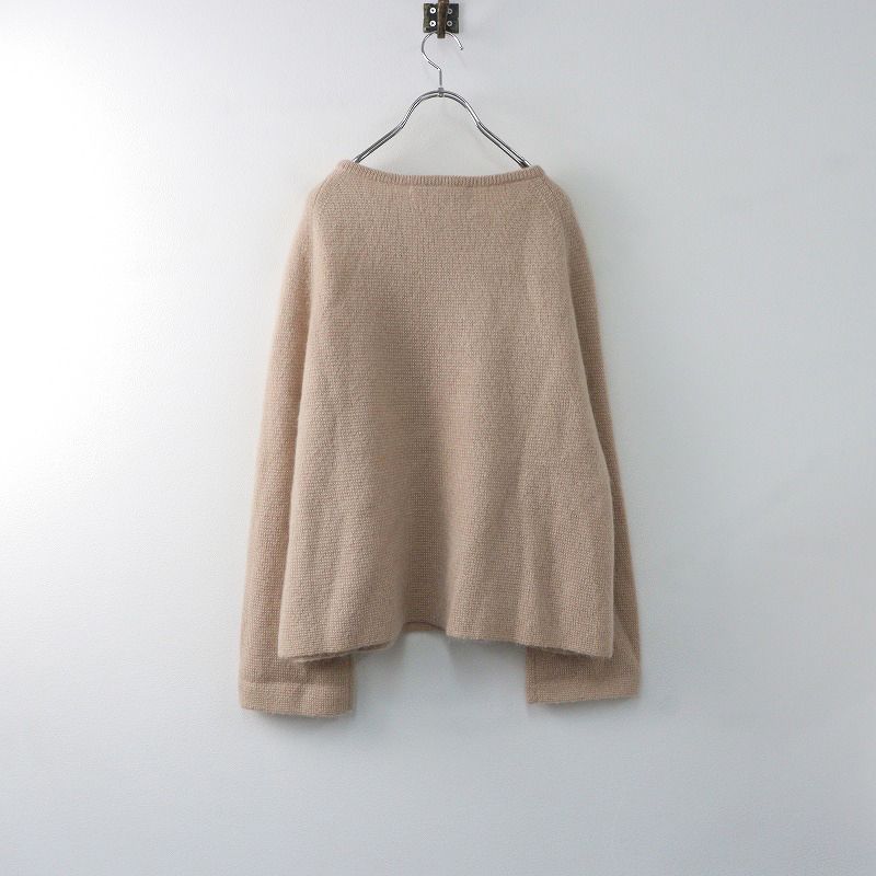 J&M DAVIDSON モヘヤ ウール ニット ベージュ グレージュ モヘア J&M DAVIDSON モヘヤ ウール ニット ベージュ グレージュ モヘア