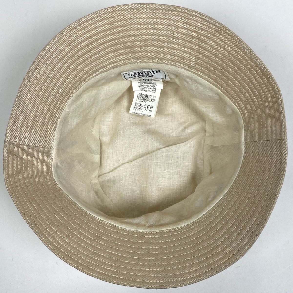 エルメス サイドファスナー バケットハット 帽子 59 レディース メンズ エルメス サイドファスナー バケットハット 帽子 59 レディース メンズ