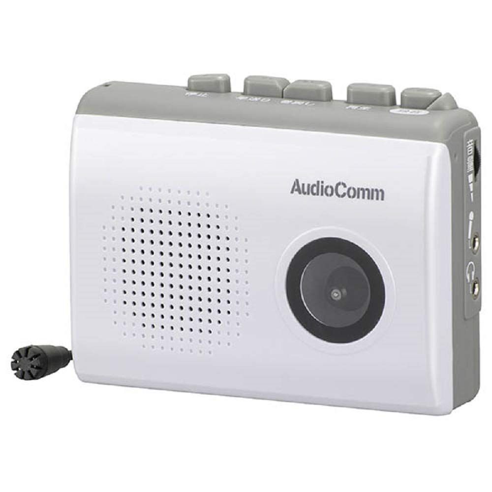 オーム電機 録音 再生カセットレコーダー CAS610Z