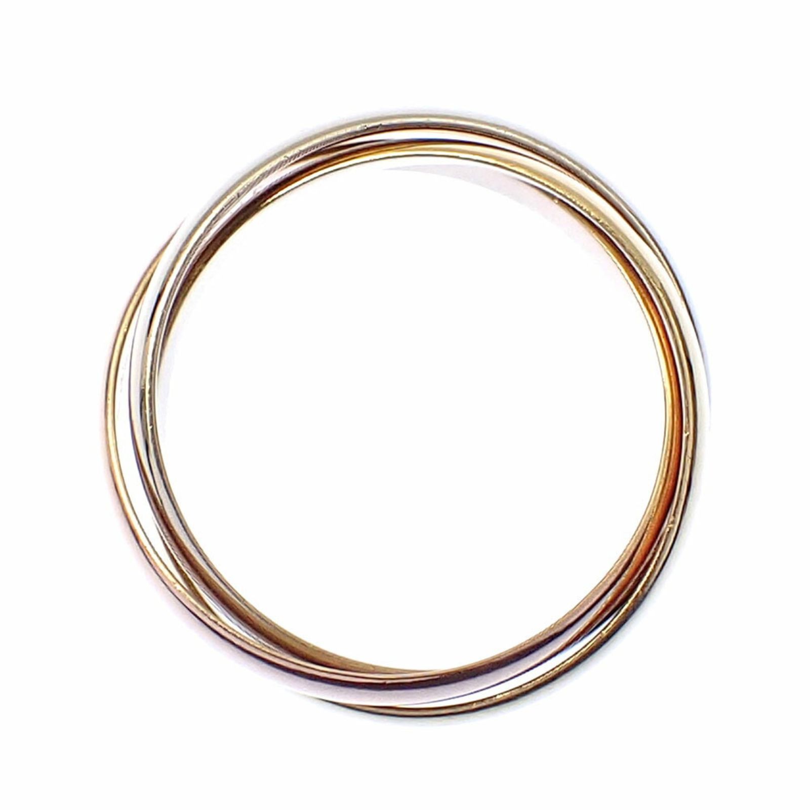 Cartier トリニティリング サイズ15 (55号) カルティエトリニティリング XS スリーカラー #55 ユニセックス