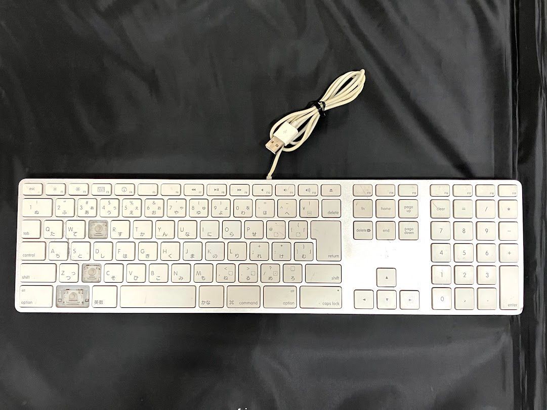 [ジャンク品] Apple iMac 本体 + 有線キーボード iMac（Apple） アップル 純正 Apple Keyboard A1243 JIS MB110J