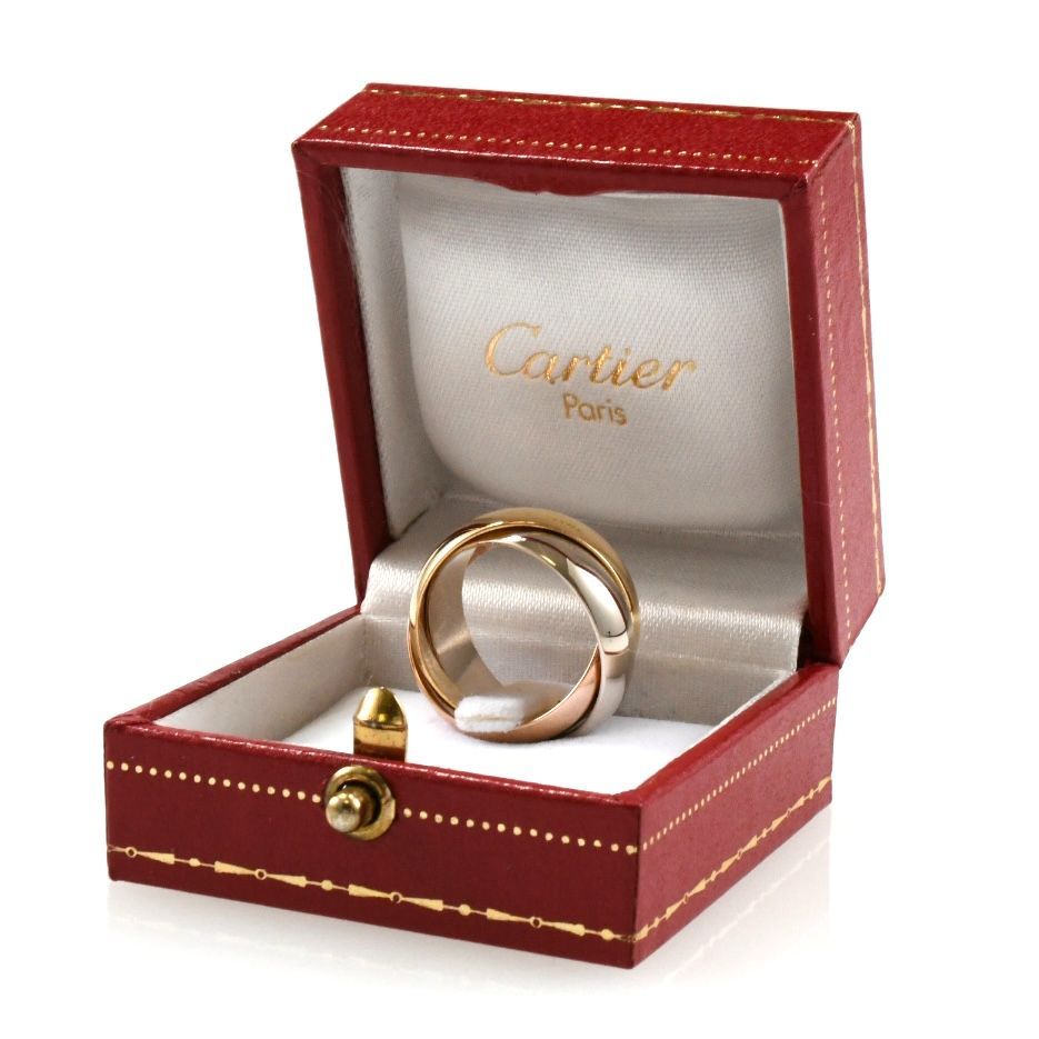 Cartier カルティエ トリニティリング XL 3連リング K18 スリー