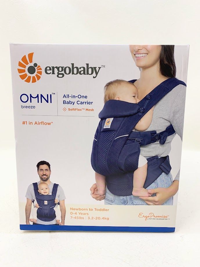 新品】Ergobaby(エルゴベビー) EBC OMNI Breeze オムニ ブリーズ ミッドナイトブルー ベビー 用品 抱っこ紐 R1211  1214ML005 0120231211102877 - メルカリ